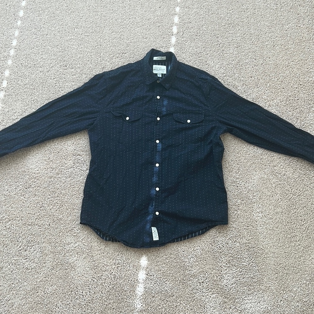 Medium Lucky Brand Western Button Down Shirt